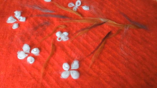 ?Как просто сделать четкий рисунок на войлоке? смотреть онлайн