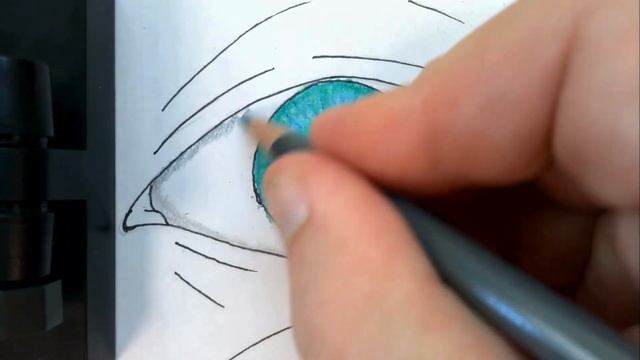 Tips to draw Coloring eye bleue green смотреть онлайн