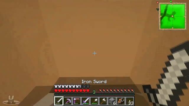 Глючные пауки - Minecraft с Крисом - #25 смотреть онлайн