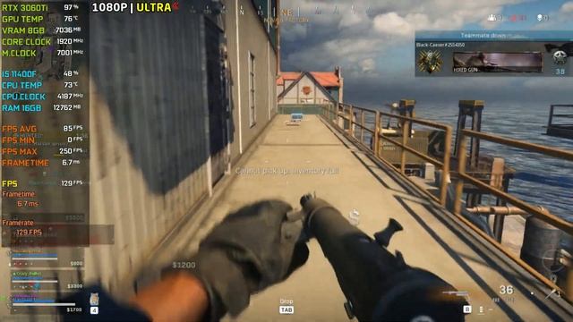 Call Of Duty: Warzone : RTX 3060Ti + I5 11400F - 1080p | Ultra Settings смотреть онлайн