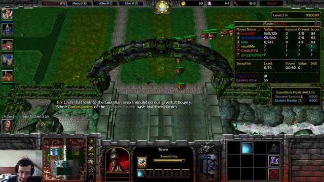 Warcraft 3 Classic: HellHalt TD Competitive #3 - Need to Learn & "Git Gud!" смотреть онлайн