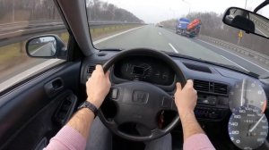 #Honda Civic 1997 sedan #review #walkaround #fichatécnica (1.4)