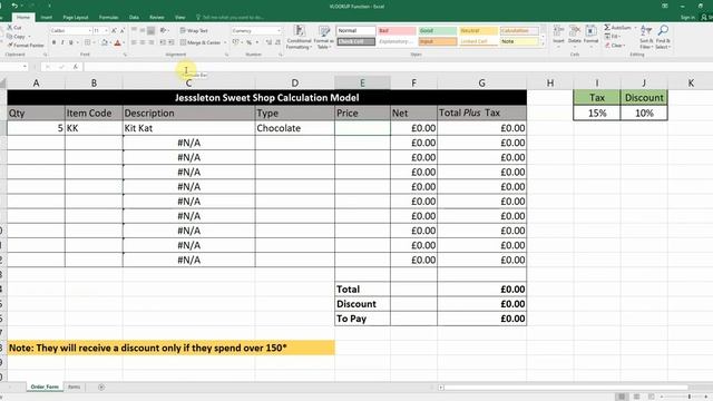 Spreadsheet VLOOKUP and Data Filter Tutorial IGCSE ICT Cambridge & Edexcel смотреть онлайн