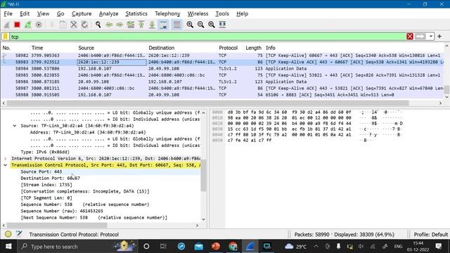 HEX VALUES In Wireshark | Wireshark Tutorials | @siemhunters7390