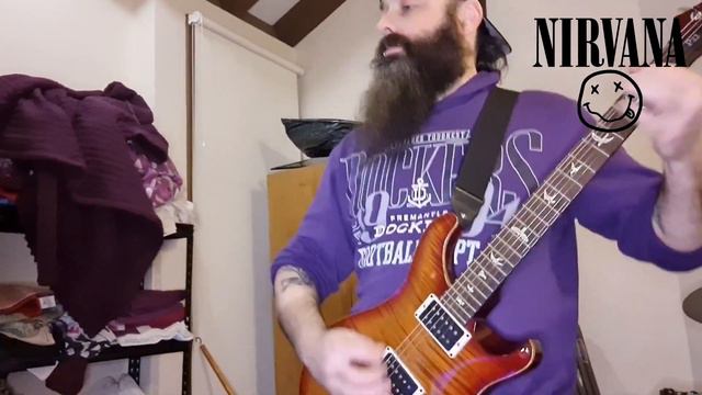 Nirvana - Dive - Guitar Cover смотреть онлайн