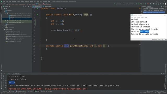 Java Methods, Variables Scope and Arrays смотреть онлайн