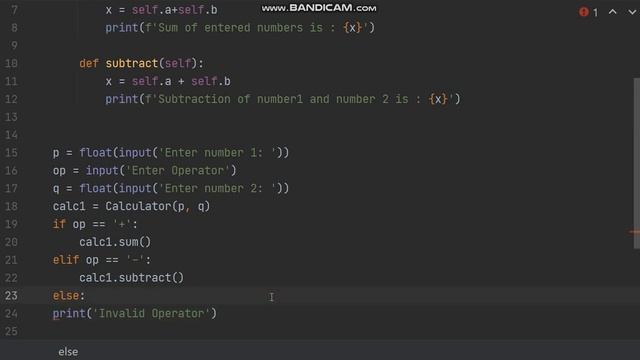 Sum and Subtract in Python смотреть онлайн