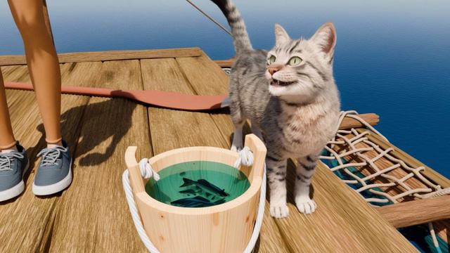 CatNap и девочка подверглись нападению акул!Huggy Wuggy и Miss Delight!