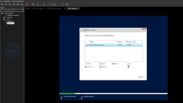 Server 2019 Installation | VMware Workstation Pro 17 смотреть онлайн