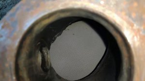 Лада Калина, ошибка P0422, "диагностика" с заменой шпилек катализатора