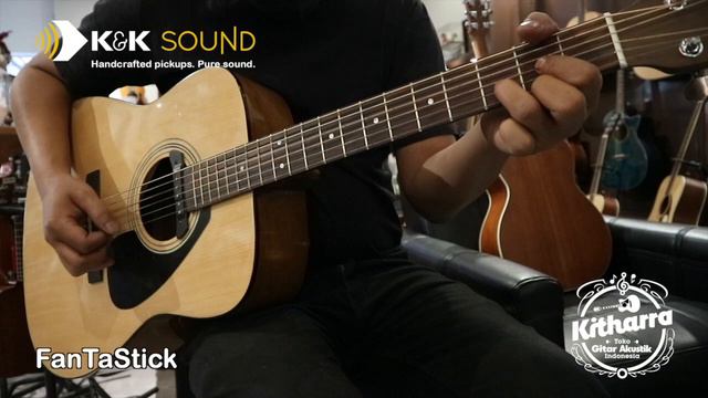 Pickup K&K Sound FanTaStick (Sound Demo) | Kitharra смотреть онлайн