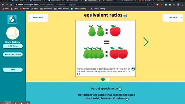 Math 7 Unit 1 Vocabulary Word Gallery смотреть онлайн