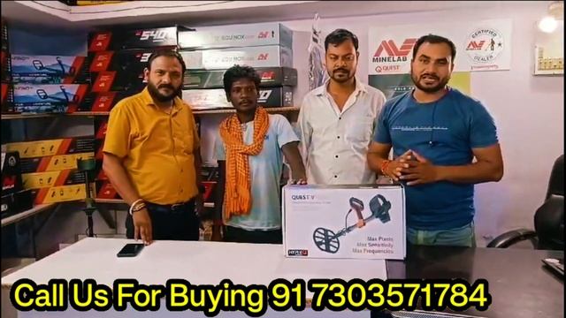 Quest V60 Metal Detector Handover To Customer / Quest V60 Metal Detector #questv60 #treasurehunting