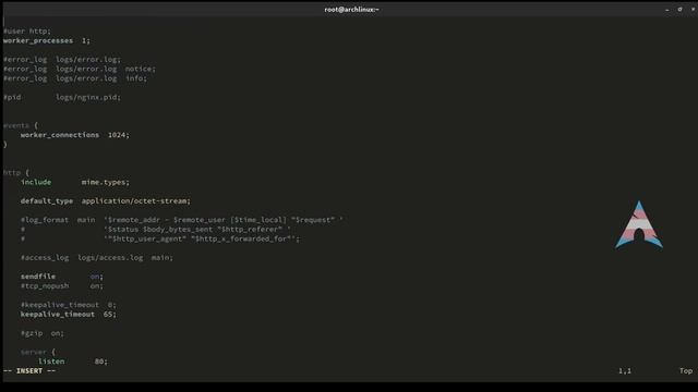 ArchServer nginx смотреть онлайн