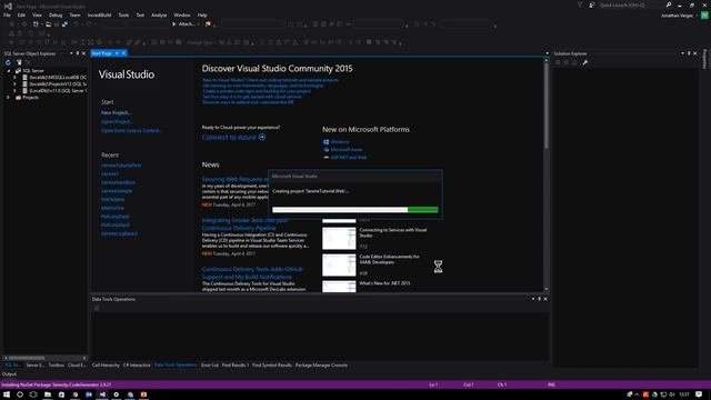 Getting Serenity with all (Default) tutorials смотреть онлайн