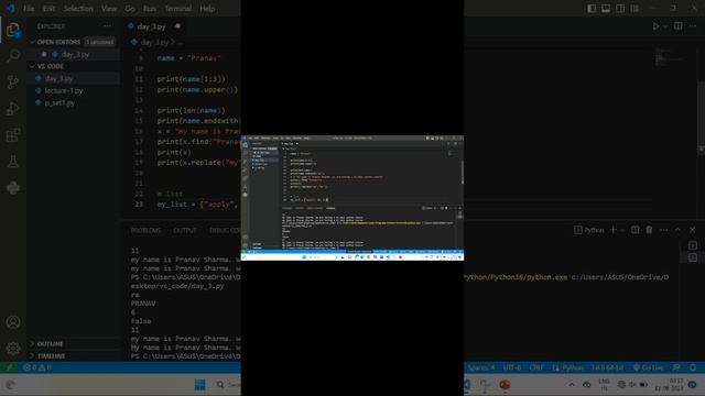 Day 3: Mastering Strings, Lists, and Tuples in Python | Master Python in 15 Days смотреть онлайн