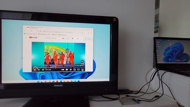 Работа в Windows 11 с двумя мониторами (телевизором) смотреть онлайн