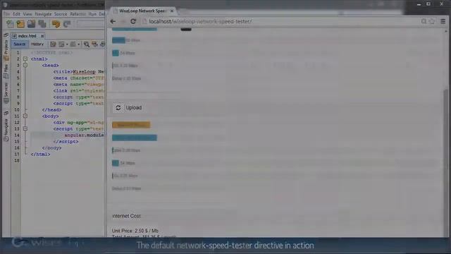 JavaScript Network Speed Tester - The Directive смотреть онлайн