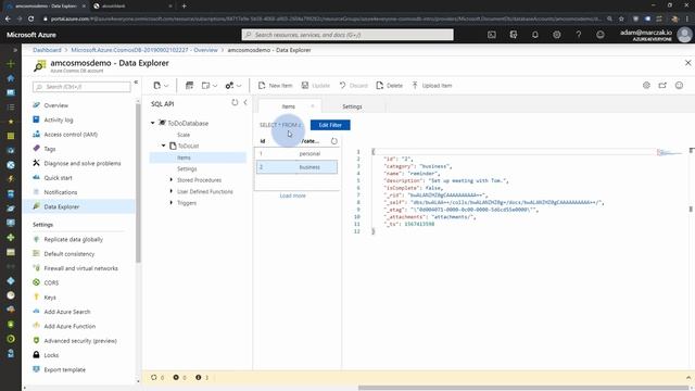 Azure Cosmos DB Tutorial | Globally distributed NoSQL database смотреть онлайн