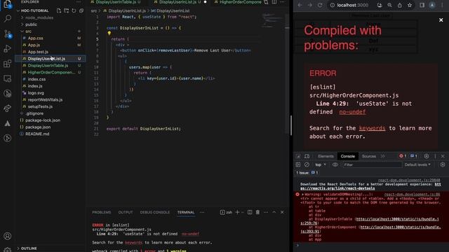 ReactJS Tutorial in Hindi #32 - Learn HOC (Higher Order Component) in 10 min смотреть онлайн