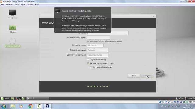 how to make a virtual machine with oracle virtualbox using linux mint смотреть онлайн