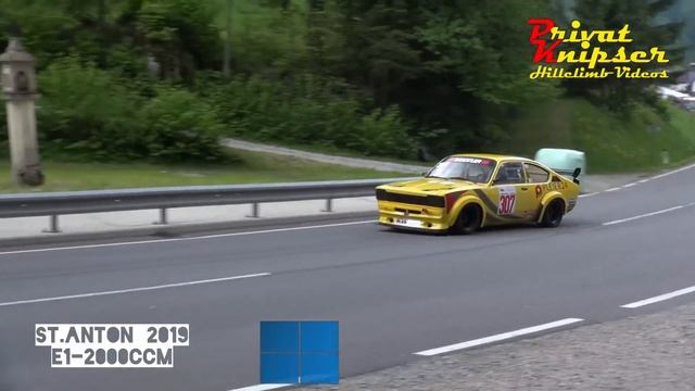 Sankt Anton 2019 // E1 2000ccm All Touring Cars Bergrennen // VW Opel BMW Alfa STW Audi Renault смотреть онлайн