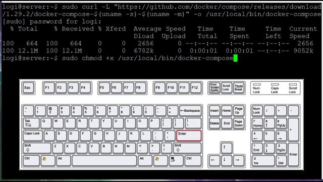 How to install docker compose on ubuntu server 20 04 Install docker compose in linux смотреть онлайн