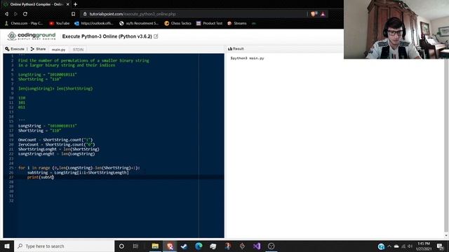 Python3 --- Binary String Permutations смотреть онлайн