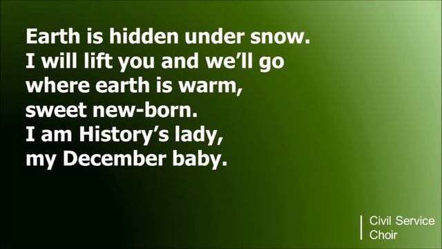 The Manchester Carols - Mary's Carol (Manning / Duffy) - Civil Service Choir at Christmas смотреть онлайн