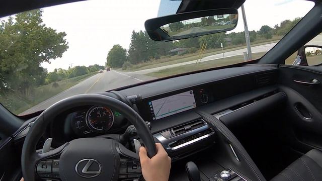 2019 Lexus LC 500 - POV Driving Impressions смотреть онлайн