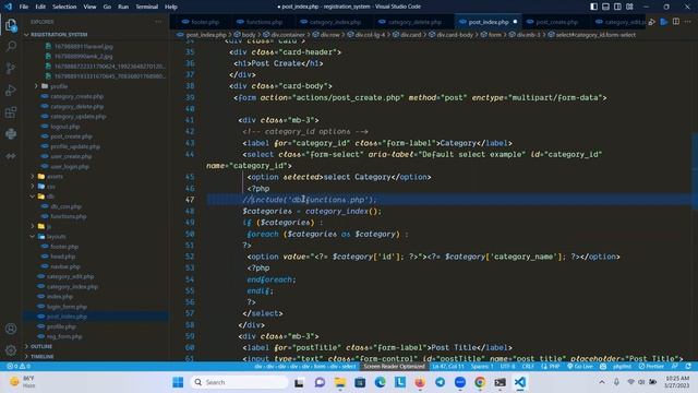 php blog system - part - 5 смотреть онлайн