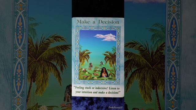 Make a Decision ? Magical Mermaids and Dolphins Oracle card meaning смотреть онлайн