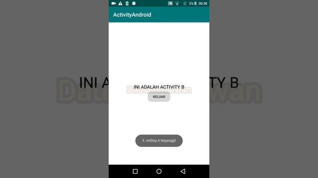 Siklus Activity di Android смотреть онлайн