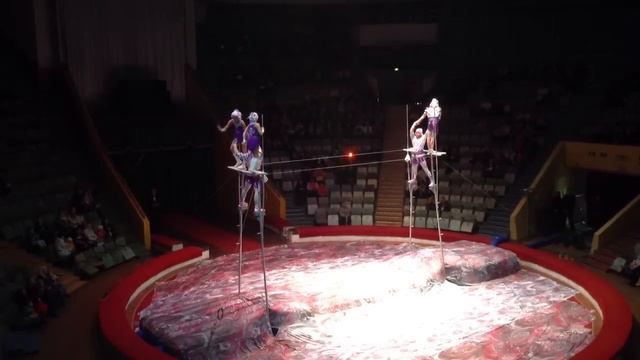 Партерный полет Fantastic Elves р/н Вершинина.М Great Moscow Circus смотреть онлайн