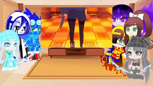 my family and sonic + the skeleton sis and error react to me as sans and my brother as papyrus смотреть онлайн