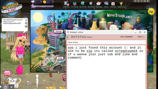 MSP FREE ACCOUNT GIVEAWAY!!-use to be vip!-JOIN NOW смотреть онлайн