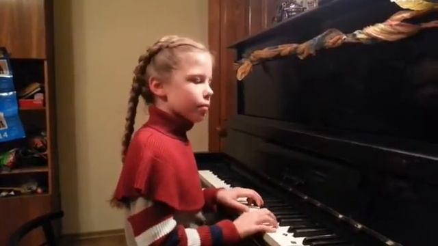Мурадян. "Вальс для мамы". Олеся почти 7 лет. смотреть онлайн