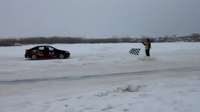 Ледовый тест KIA смотреть онлайн