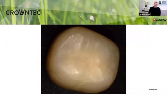 Webinar: Saremco CROWNTEC 3D composite resin printing material for permanent restorations смотреть онлайн