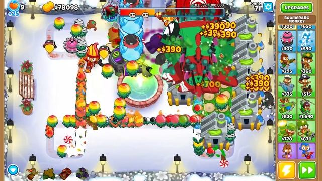 Bloonarius Elite Tutorial Winter Park|No Powers|Week 7(BTD 6) смотреть онлайн
