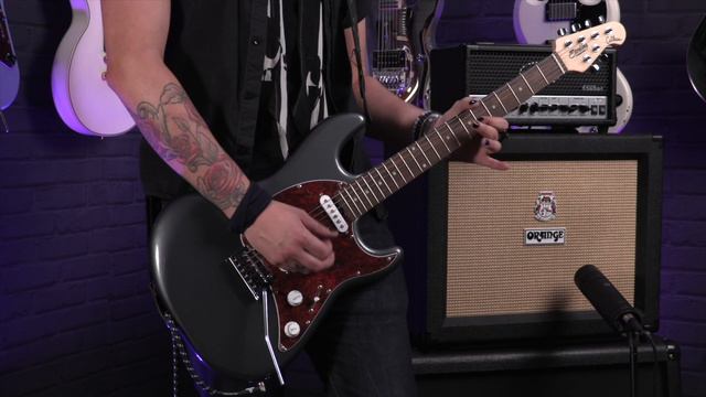 Sterling By Music Man SUB Cutlass SSS, Charcoal Frost - In Depth Demo & Review