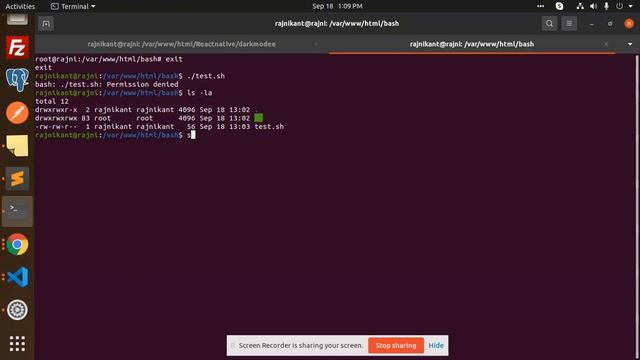 Easy Fix for Shell Script Permission Denied Error in Linux 3 | Bash Scripting Tutorial смотреть онлайн