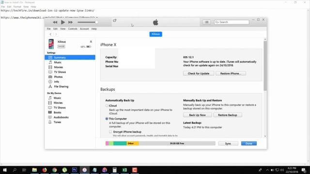 FIX iPhone iOS Update Failed [SOLVED] смотреть онлайн