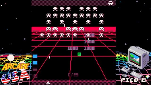 Invader Overload! (Pico-8) смотреть онлайн