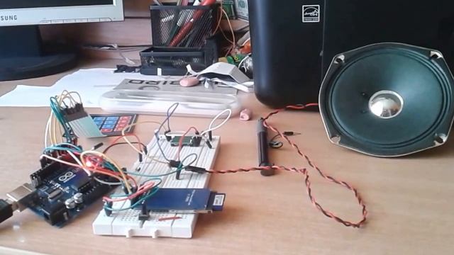 Arduino wav player / PAM8403 amplifter /3W speaker смотреть онлайн