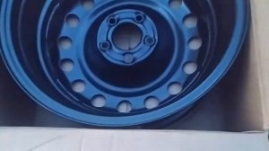 Распаковка — Штампованный диск Trebl 9640