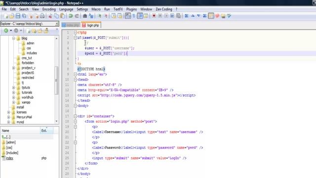Creating A Blog System With PHP & MySQL: Part One смотреть онлайн