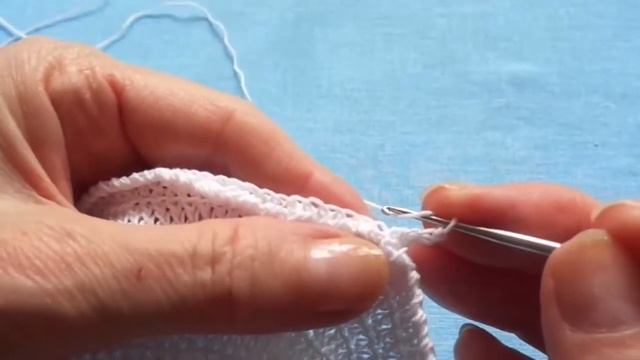 Летняя панамка связанная крючком. смотреть онлайн