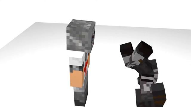 Minecraft Animated Short - Fight Scene - Epic! смотреть онлайн