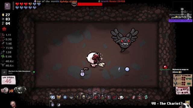 [047] Eden стрик на 4 цели | Не промахнуться | The Binding of Isaac: Repentance смотреть онлайн